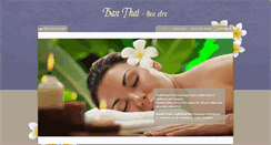 Desktop Screenshot of banthai-bien-etre.com